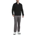 thumbnail image 2 of Ben Hogan Men's & Big Men's Performance Long Sleeve Midweight Argyle Golf 1/4 Zip Sweater, Sizes S-5XL, 2 of 4