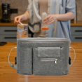 thumbnail image 3 of Organizador de cochecito perfke Accesorio Portavasos gris, 3 of 9