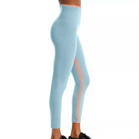 zbxnLI Women's Butt Lift Leggings for Yoga Workout High Waisted Stretch Seamless Slim Gym Leggings