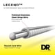 thumbnail image 4 of Cuerdas para bajo DR Strings LEGEND, acero inoxidable pulido, 4 of 8