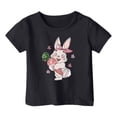 thumbnail image 4 of HNMKIU T-Shirt à Manches Courtes Imprimé Mode Décontractée pour Filles, Élégant et Confortable pour un Usage Quotidien, 4 of 4
