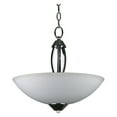 thumbnail image 2 of Three Light Bowl Chandelier, 2 of 2