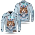thumbnail image 3 of Just a Certified Nursing Assistant Cna Who Loves Her Maine Coon All Over Print 3D Baseball Jacket Cat Lover Kitten Owner Gifts Bomber Jacket Softball - 00003, 3 of 6