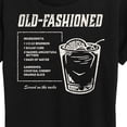 thumbnail image 3 of Instant Message - Old Fashioned Recipe - Women's Short Sleeve Graphic T-Shirt, 3 of 6