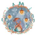thumbnail image 1 of Bordado Parcial Hilo Algodón Ecológico Cgtredaw 14CT Impreso Totoro Kit Punto Cruz, 1 of 9