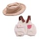 thumbnail image 2 of Pantalones de muñeca en miniatura,Ropa de muñeco de peluche de 15 cm,mono de figura de anime,Accesorios para muñecas Monos Peluches suaves,Accesorios de peluche de 17 cm para sombrero de mono, 2 of 9