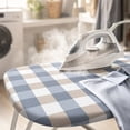 thumbnail image 4 of Funda Estándar para Tabla de Planchar de 47 X 15 Pulgadas, Repuesto con Borde Elástico Antideslizante para Lavandería Doméstica, Protector de Tela Resistente Al Calor para Un Planchado Sin Arrugas., 4 of 7