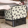thumbnail image 7 of Sikiie Chickens And Flowers Toaster Covers 2 Slice Dustproof Toaster Cover Bread Machine Cover, Dustproof Cover - 11.4" x 7.5" x 7.9", 7 of 7