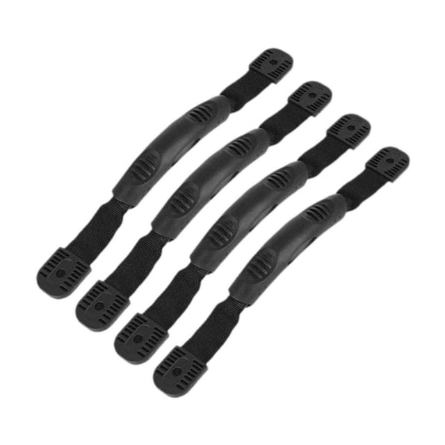 4pcs Manijas de transporte de kayak Montaje lateral Práctico Práctico Práctico fácil de instalar Reemplazos directos Accesorio para kayaks de barcos Agujero individual