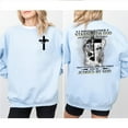 thumbnail image 3 of “Stand With God” Christian Sweatshirt – Bold Lion & Cross Pullover for Women of Faith, Courage & Spiritual Power, 3 of 6