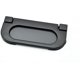thumbnail image 2 of chuxiongshijgx Manijas de aro de tiro empotrado ocultas para muebles, manijas de puerta corrediza con aro empotrado para cajones y gabinetes, manijas de metal negras con tornillos (4 piezas), 2 of 4