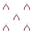 thumbnail image 3 of Riwesomey Herramienta multifuncional duradera Alicates de larga duración para alicates de prensado unisex Alicates de corte Rojo Type2 NO2, 3 of 6