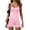 Icy Pink, variant on Workout Romper for Women Ribbed Unitard Bodysuit Athletic Jumpsuits Yoga One Piece Bodysuit Icy Pink XL