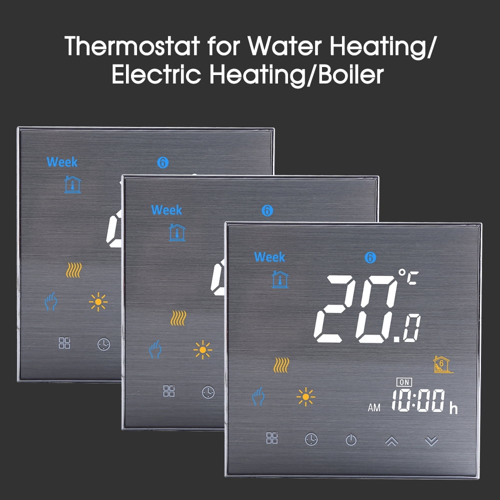 BTH-3000L-GALW WiFi Smart Thermostat for Water Heating Digital Temperature K7B9