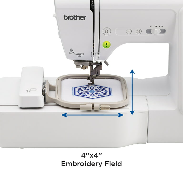 Brother SE600 Sewing and Embroidery Machine w/ Sewing Clips Bundle