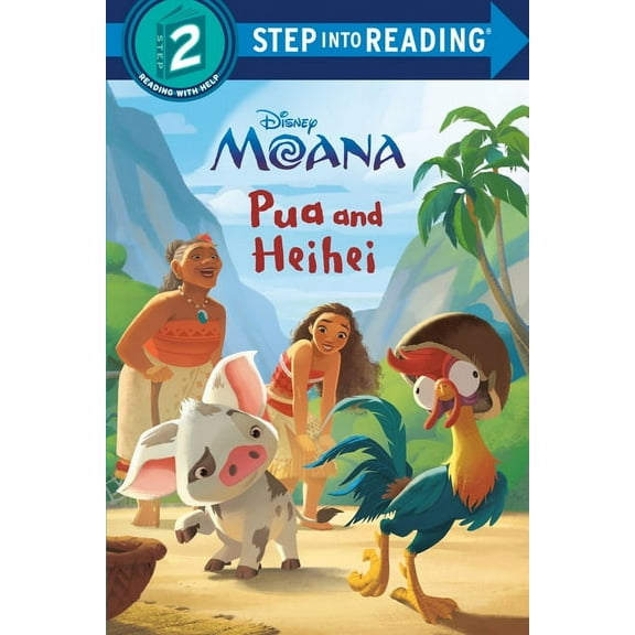 Step Into Reading Pua and Heihei (Disney Moana), (Paperback)