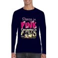 thumbnail image 1 of Artix - Mens Long Sleeve T-Shirts - Pretty in Pink Dangerous in Camo, 1 of 5
