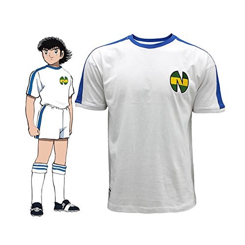 Camiseta De Fútbol De La Escuela Capitán Tsubasa Nankatsu Cosplay Blancapangjing