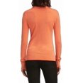 thumbnail image 2 of DKNY Chandail à Logo Bloc pour Femmes, Orange, Moyen, 2 of 3