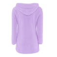 thumbnail image 5 of HIPYLO Girls Sweaters Teen Girl Clothes Fleece Sweatshirts Fall Winter Warm Furry Pullover Sweatshirt Long Sleeve Cute Trendy Plain Thick Tops Loose Fluffy Fuzzy Jumper Sweater, 5 of 5