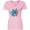 AD-Pink, variant on Inktastic Rock and Roll Lives with Blue Guitar Women's V-Neck T-Shirt