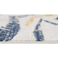 thumbnail image 5 of 2â€™ x 4â€™ Blue and Gold Zebra Pattern Area Rug, 5 of 7