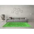 thumbnail image 3 of Ahgly Company Indoor Rectangle Oriental Green Industrial Area Rugs, 7' x 10', 3 of 4