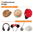 thumbnail image 1 of Estante de almacenamiento para gorras de béisbol perchero moderno para colgar Wdftyju en la pared gancho de puerta 10 piezas, 1 of 8