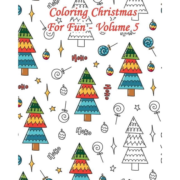 Coloring Christmas for Fun, (Paperback)