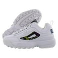 thumbnail image 4 of Fila Disruptor Ii Snake Womens Shoes Size 6, Color: White/Black, 4 of 4