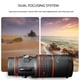 thumbnail image 5 of Telescopio monocular 12x50 para exteriores con óptica de enfoque, ideal para adultos y niños, observación de aves, caza, acampada y senderismo., 5 of 9