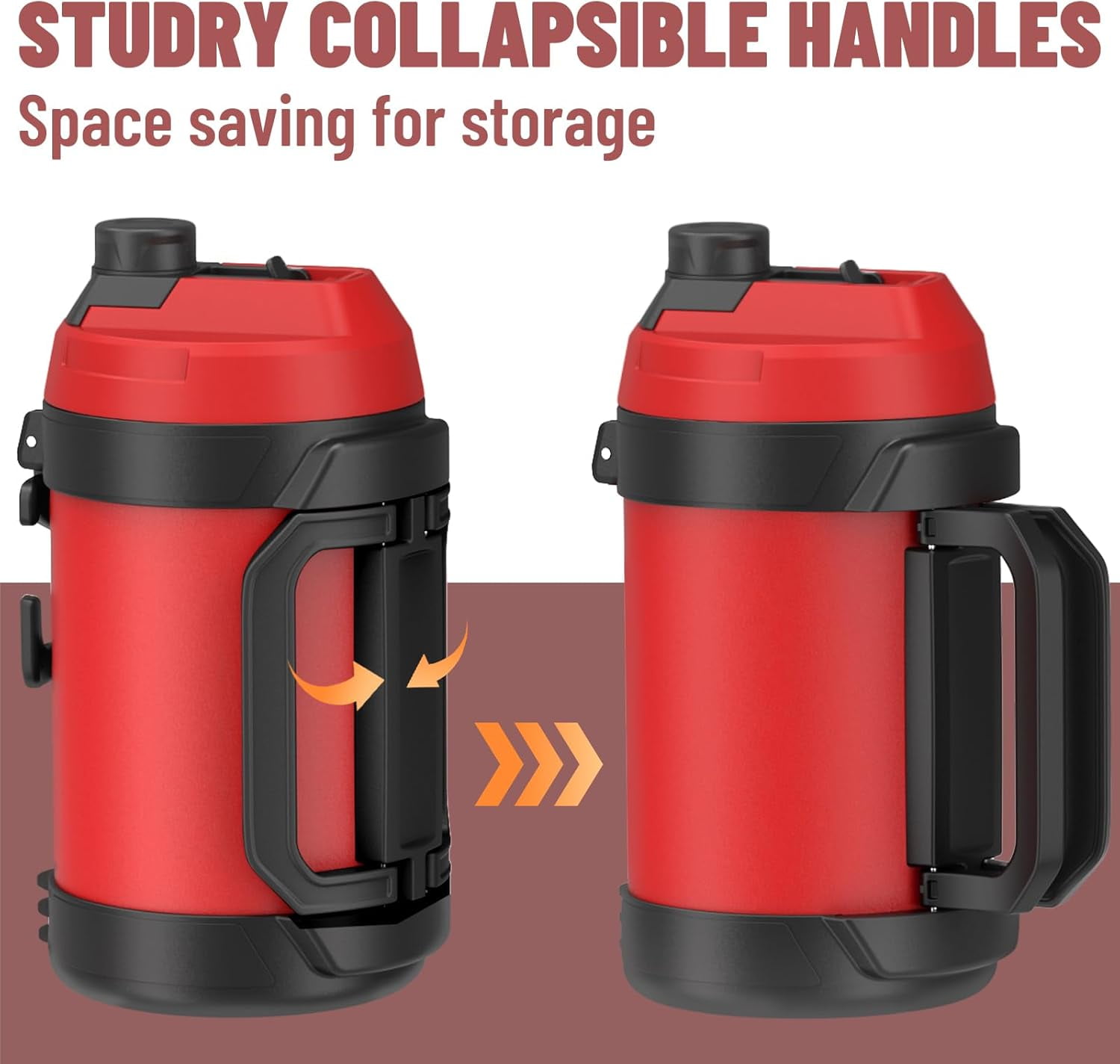 1 Gallon Water Jug, One Gallon Large Triple Wall Insulated Jug With Straw  and Spout, 128 oz Stainless Water Bottle Keeps Cold 48 Hours for Outdoors,  - Walmart.com