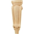 thumbnail image 2 of Ekena Millwork 5 1/8"W x 2 3/8"D x 15 1/2"H Medium Traditional Pilaster Wood Corbel, Red Oak, 2 of 4