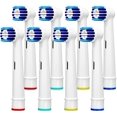 thumbnail image 1 of Mistayd 8 Pack Replacement Brush Heads Compatible Toothbrush, 1 of 5