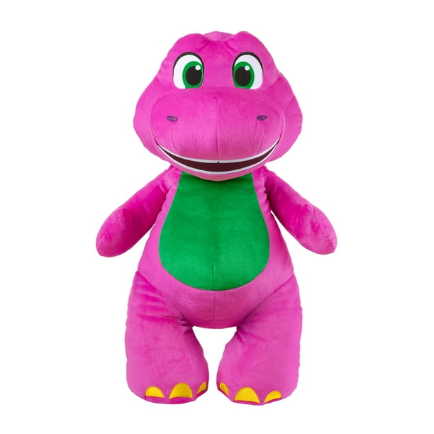Fisher-Price Barney's World Jumbo Barney Plush, 26-inch Figure