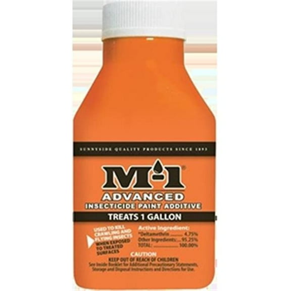 M-1 Advanced Indoor and Outdoor Insecticide Paint Additive 1.68 oz