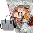 thumbnail image 2 of Lonchera Con Aislamiento Sunnimix Gris claro Contenedor de almuerzo, 2 of 7