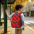 thumbnail image 6 of Game Controller Red Pattern 17" School Backpacks for Teens,Waterproof Oxford Fabric,S-Shape Padded Straps for School,Travel,Hiking,Camping, 6 of 6