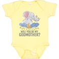 thumbnail image 3 of Inktastic Will You Be My Godmother? Boys or Girls Baby Bodysuit, 3 of 5