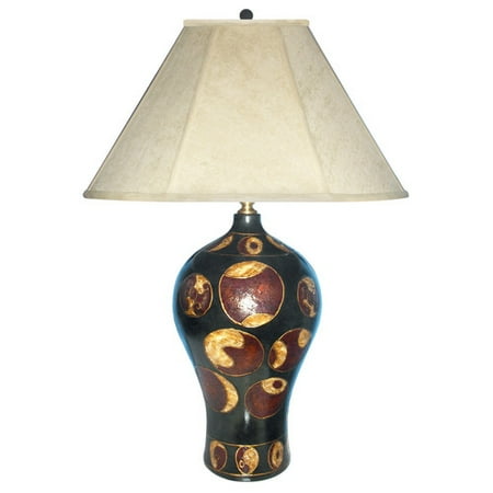 - JB Hirsch Home Decor Creation Hand Painted Porcelain 29'' Table Lamp