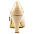 thumbnail image 6 of Brinley Co. Women's Medium and Wide Width Mary Jane Patent Leather Pumps, 6 of 6