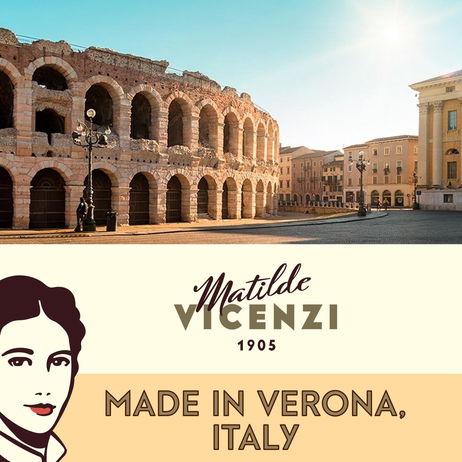 Millefoglie D'Italia Classiche by Pasticceria Matilde Vicenzi | Gourmet Italian Puff Pastry Cookies | Made in Italy | 4.41oz (125g) Tray of 8 Pastries-Pack of 4 | All-Natural, Kosher