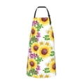 thumbnail image 2 of Naloa Sunflowers Apron Kitchen Aprons with Pockets for Women Men Chef, 2 of 8