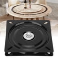 thumbnail image 6 of Regun Black Seat Swivel,Universal Duty Chair Swivel Base Mount Plate Seat Swivel Base Seat Accessories, 6 of 8