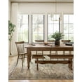 thumbnail image 2 of Loloi II Layla Printed Oriental Distressed Olive / Charcoal 3'-6" x 5'-6" Accent Rug, 2 of 11