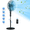 Black, variant on 18" Pedestal Fan with Remote, 3-Mode,3-Speed 90° Oscillating, 46"- 54" Adjustable Height,12H Timer, Floor Standing Fans for Bedroom, Living Room,Office