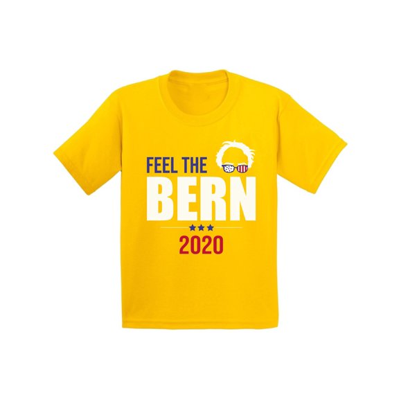 Awkward Styles Feel the Bern T-shirt Bernie 2020 Kids T Shirts Bernie Sanders Fans