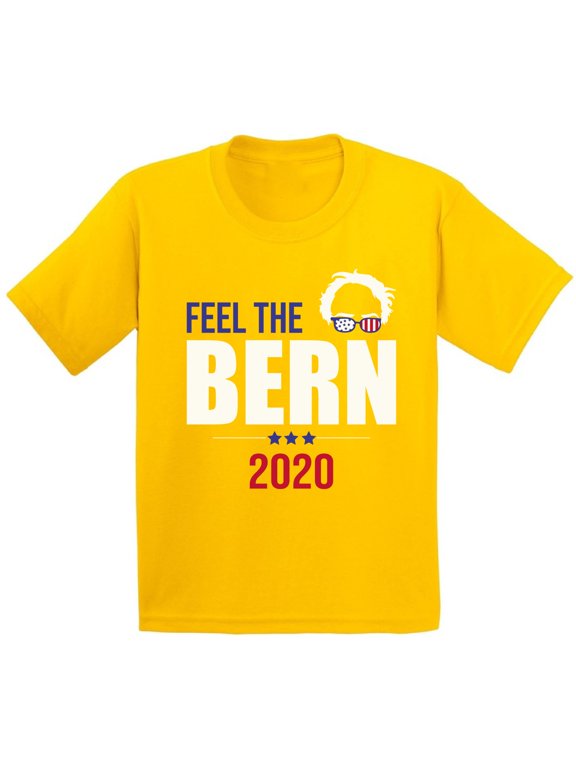 Feel the Bern T-shirt Bernie 2020 Kids T Shirts Bernie Sanders Fans