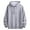 Gray, variant on Xzbqbs Mens Cotton Sherpa Hoodies Winter Thick Warm Fleece Lined Hooded Pullover Casual Athletic Sweatshirts with Kangaroo Pocket