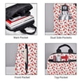 thumbnail image 3 of Disketp Red Birds Mochila Ligera e Impermeable, Mochila de Día Resistente para Viajes, Senderismo y Uso Diario para Hombre y Mujer, 3 of 7